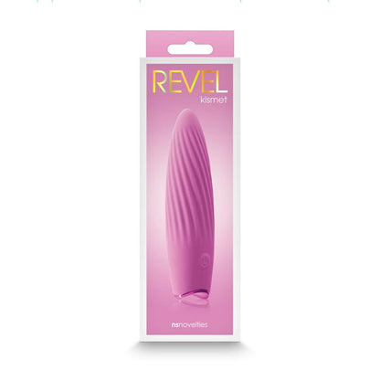 Revel Kismet - Pink - Pink 11.8 cm USB Rechargeable Vibrator - NSN-0675-14