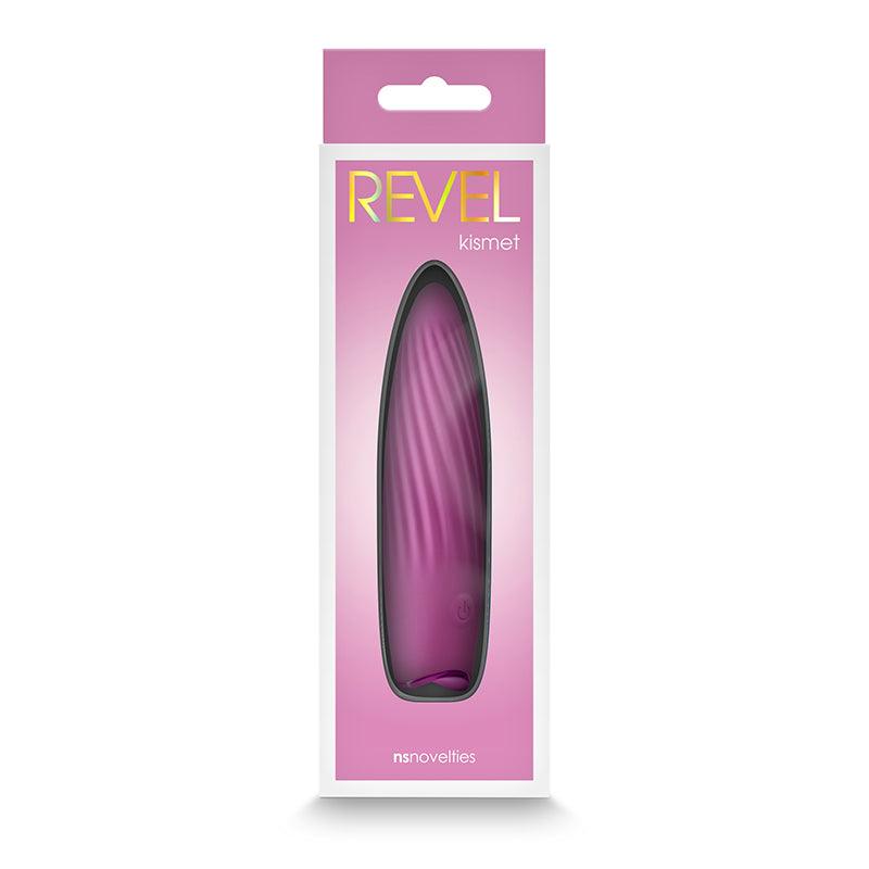 Revel Kismet - Pink - Pink 11.8 cm USB Rechargeable Vibrator - NSN-0675-14