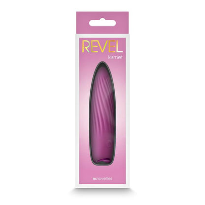 Revel Kismet - Pink - Pink 11.8 cm USB Rechargeable Vibrator - NSN-0675-14