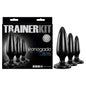 Renegade Pleasure Plug Trainer Kit - Black Butt Plugs - Set of 3 Sizes - NSN-1105-03