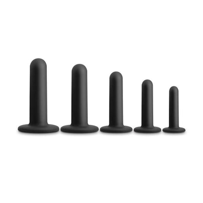 Renegade Dilator Kit - Black - Black Anal Dilator Kit - Set of 5 - NSN-1105-70