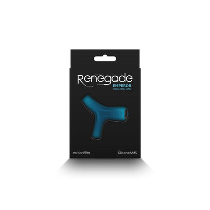 Renegade Emperor - Teal - Teal USB Rechargeable Vibrating Cock & Ball Rings - NSN-1119-37