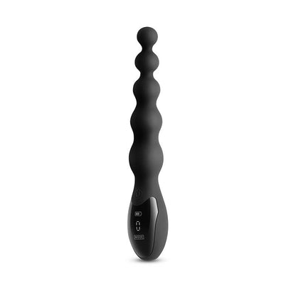 Renegade Virtua - Black - Black 23.9 cm USB Rechargeable Anal Vibrator - NSN-1160-13