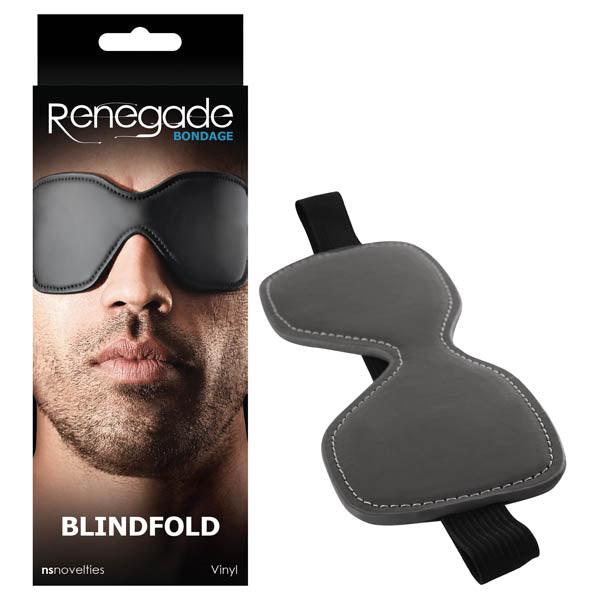 Renegade Bondage - Blindfold - Black Blindfold - NSN-1190-13