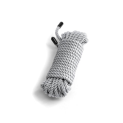 Bound Rope - Silver - Silver Bondage Rope - 7.6 metre length - NSN-1300-01