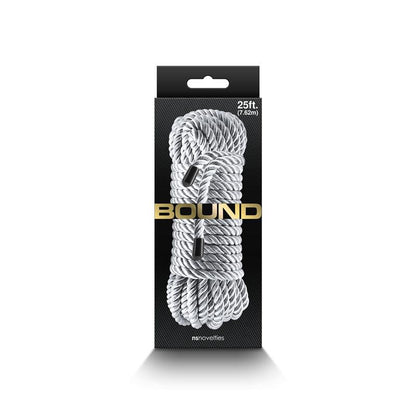 Bound Rope - Silver - Silver Bondage Rope - 7.6 metre length - NSN-1300-01