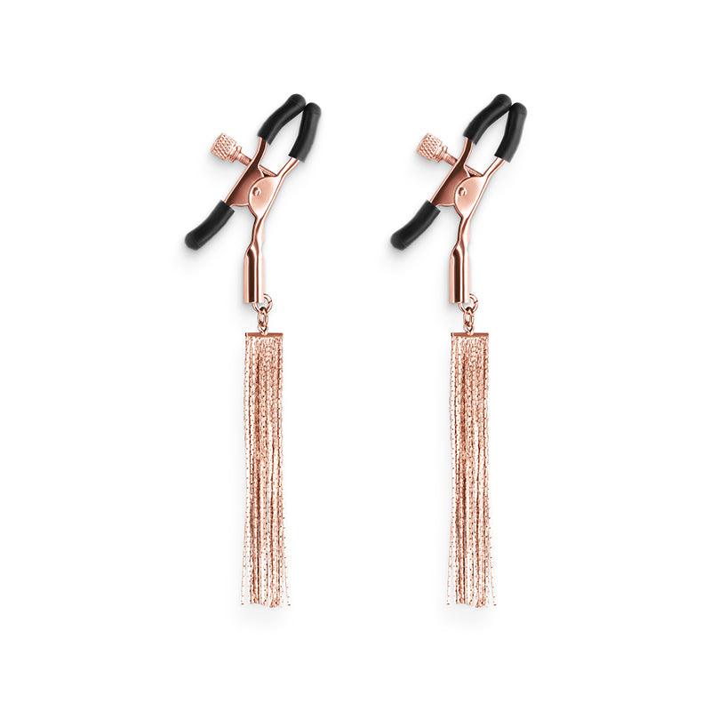 Bound Nipple Clamps - D2 - Rose Gold - Rose Gold Nipple Clamps - Set of 2 - NSN-1302-71