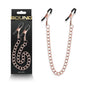 Bound Nipple Clamps - DC2 - Rose Gold - Rose Gold Nipple Clamps with Chain - NSN-1303-02