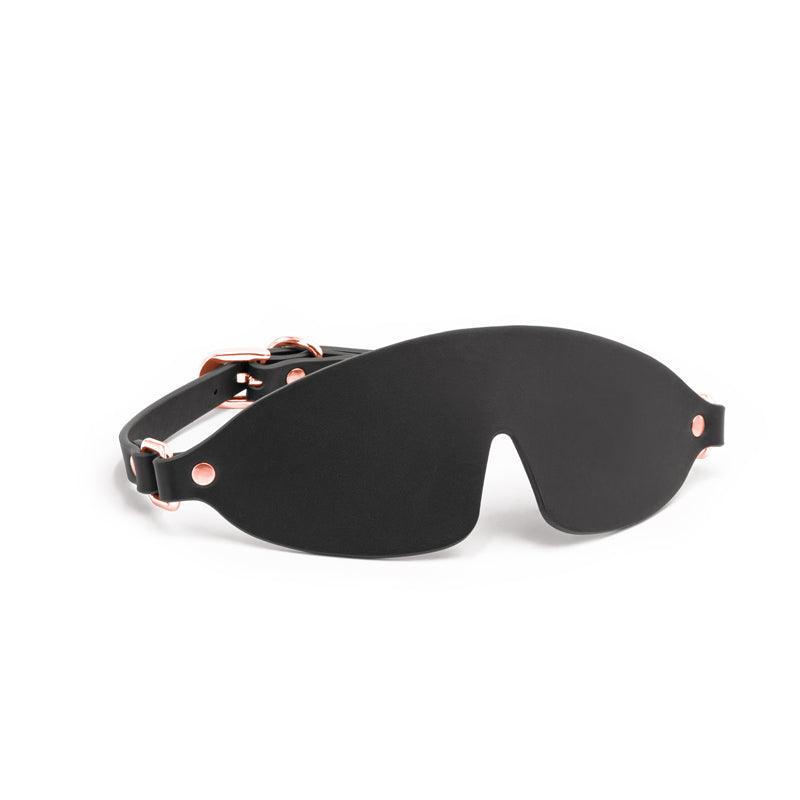 Bondage Couture Blindfold - Black - Black Eye Mask - NSN-1306-13