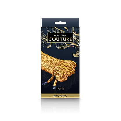 Bondage Couture Rope - Gold - Gold Bondage Rope - 7.6 metres - NSN-1307-39