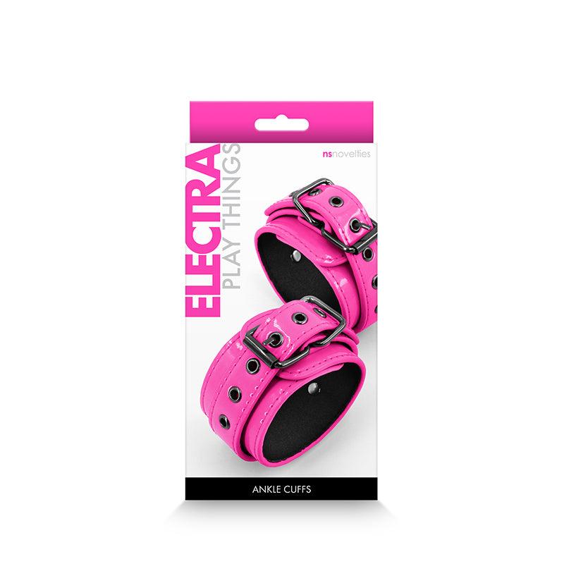 Electra Ankle Cuffs - Pink - Pink Restraints - NSN-1310-34