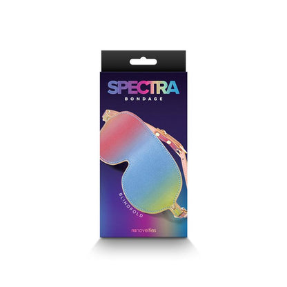 Spectra Bondage Blindfold - Rainbow - Rainbow Eye Restraint - NSN-1311-01