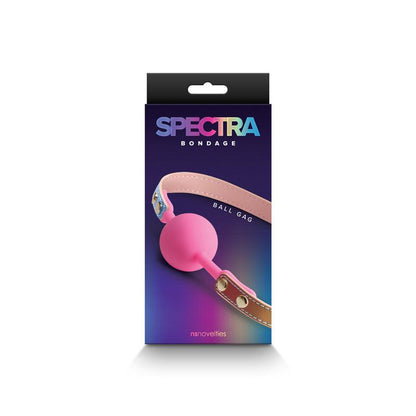 Spectra Bondage Ballgag - Rainbow - Rainbow Mouth Restraint - NSN-1311-07