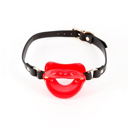 Fetish & Fashion - Kourtney - Red Lips Open Mouth Restraint - NSN-1801-06AP