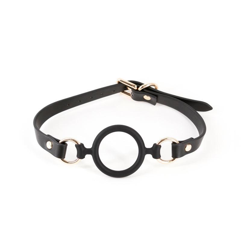 Fetish & Fashion - Megan - Black - Black Mouth Restraint - NSN-1801-33AP