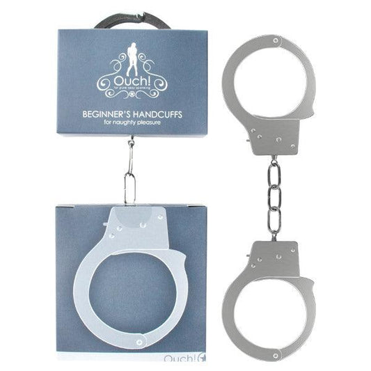 Ouch Beginner's Handcuffs - Metal Restraints - OU001MET