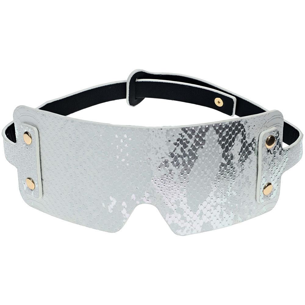 OUCH! Florence Collection - Blindfold - White Eye Restraint - OU1001WHT