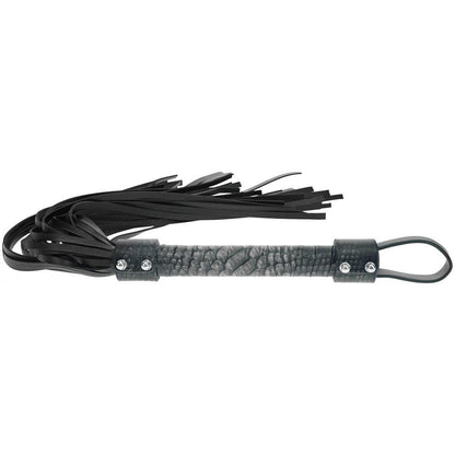 OUCH! Florence Collection - Flogger - Black Flogger Whip - OU1004BLK