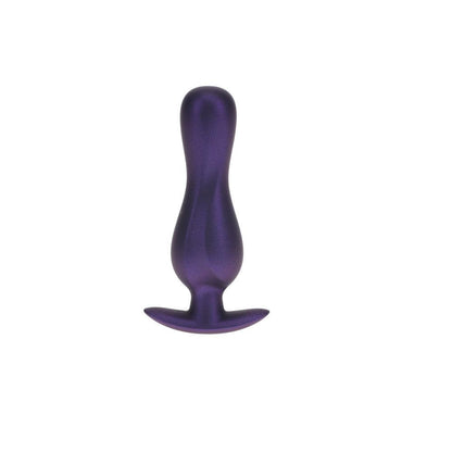 OUCH! Curvy Anal Plug - Metallic Purple - Metallic Purple 11.7 cm Butt Plug - OU1024MPU