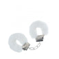 OUCH! Classic Fluffy Cuffs - White - White Fluffy Restraints - OU1047WHT