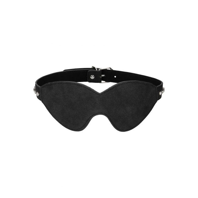 OUCH! Diamond Studded Eye-Mask - Black Eye Mask - OU573BLK