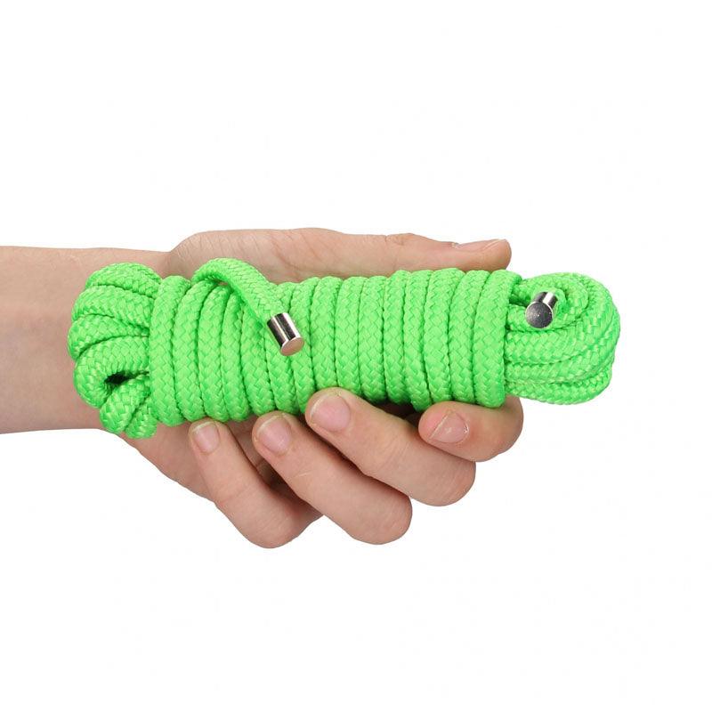 OUCH! Glow In The Dark Rope - 5m - Glow in Dark - 5 metre length - OU766GLO