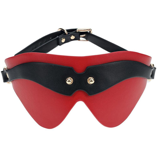 OUCH! Milan Collection - Blindfold - Black/Red Eyemask - OU965BLKRD