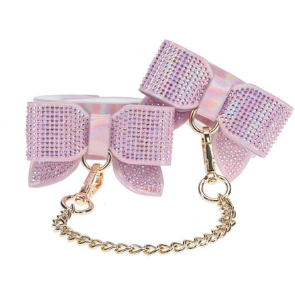 OUCH! Paris Collection - Leg Cuffs - Pink Restraints - OU982PNK