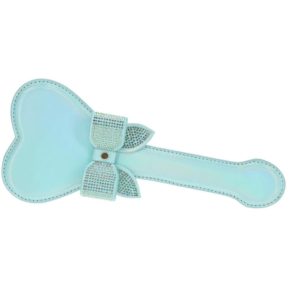 OUCH! Paris Collection - Paddle - Baby Blue Heart Paddle - OU985BLU