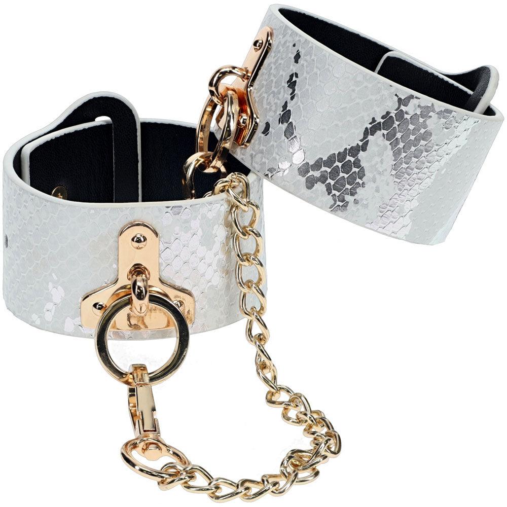 OUCH! Florence Collection - Handcuffs - White Restraints - OU999WHT