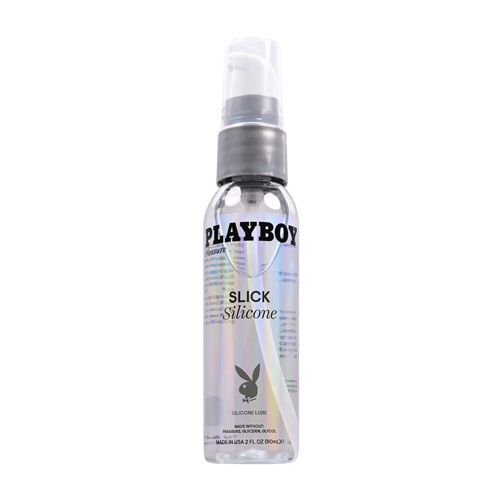 Playboy Pleasure SLICK SILICONE - 60 ml - Silicone Lubricant - 60 ml Bottle - PB-LQ-2086-2