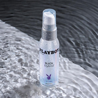 Playboy Pleasure SLICK HYBRID - 60 ml - Hybrid Lubricant - 60 ml Bottle - PB-LQ-2123-2