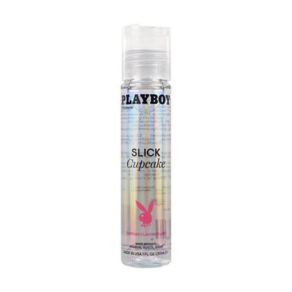 Playboy Pleasure SLICK CUPCAKE 1OZ - Cupcake Flavoured Water Based Lubricant - 30 ml Bottle - PB-LQ-2178-2