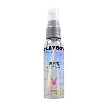 Playboy Pleasure SLICK CUPCAKE - 60 ml - Cupcake Flavoured Water Based Lubricant - 60 ml Bottle - PB-LQ-2185-2