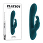 Playboy Pleasure LIL RABBIT - Deep Teal 14.6 cm USB Rechargeable Rabbit Vibrator - PB-RS-1591-2