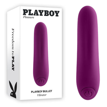 Playboy Pleasure PLAYBOY BULLET - Purple 9 cm USB Rechargeable Bullet - PB-RS-2413-2