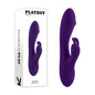 Playboy Pleasure ON REPEAT - Purple 19.7 cm USB Rechargeable Rabbit Vibrator - PB-RS-2505-2