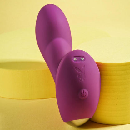 Playboy Pleasure ARCH - Purple 14.1 cm USB Rechargeable G-Spot Vibrator - PB-RS-3182-2