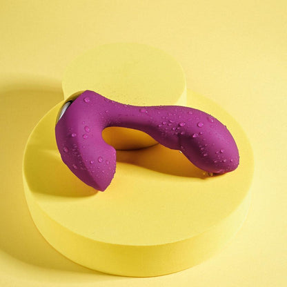 Playboy Pleasure ARCH - Purple 14.1 cm USB Rechargeable G-Spot Vibrator - PB-RS-3182-2