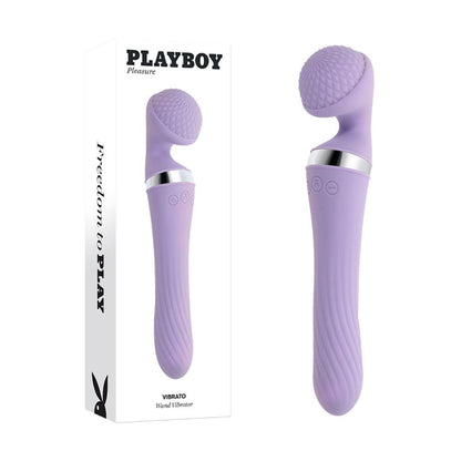 Playboy Pleasure VIBRATO - Lavender 24 cm USB Rechargeable Massage Wand - PB-RS-3656-2