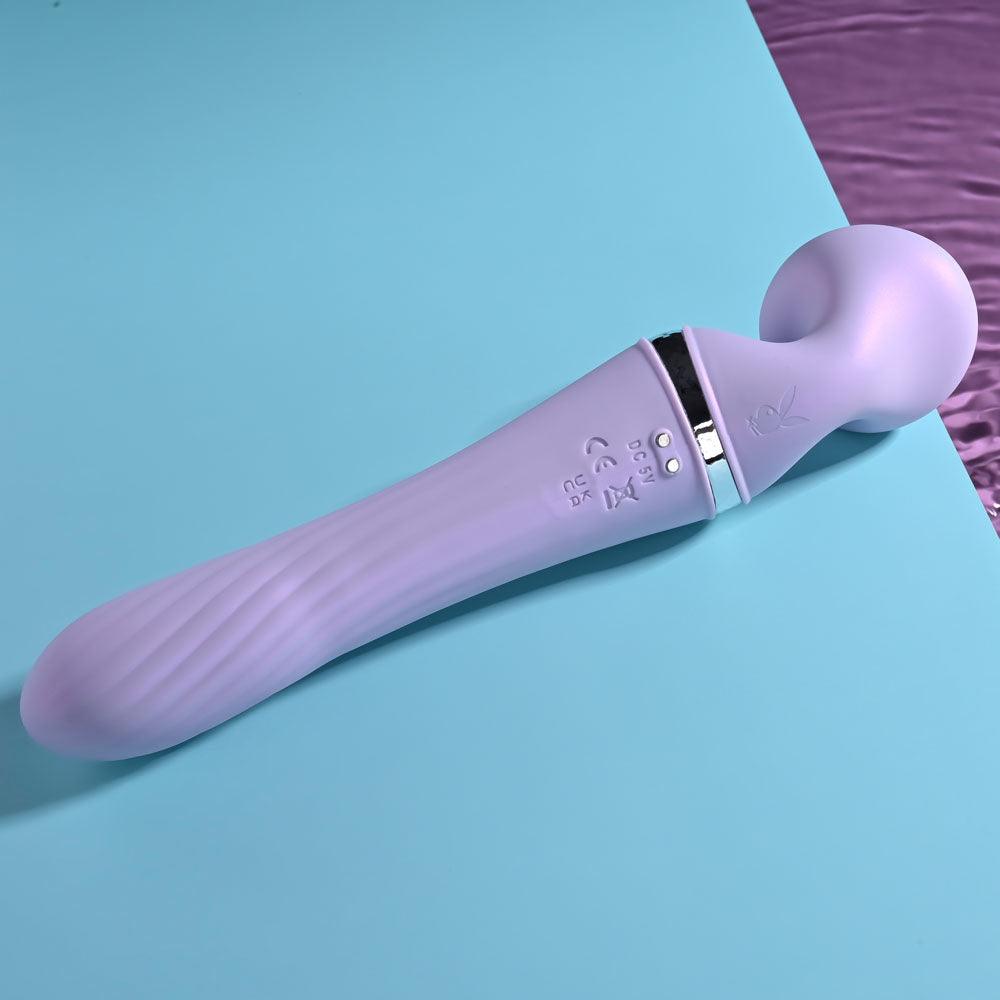 Playboy Pleasure VIBRATO - Lavender 24 cm USB Rechargeable Massage Wand - PB-RS-3656-2