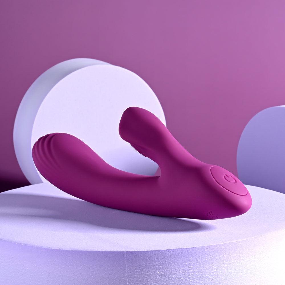 Playboy Pleasure BITTY BUNNY - Purple 14.7 cm USB Rechargeable Rabbit Vibrator - PB-RS-4288-2