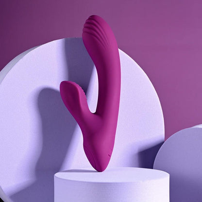 Playboy Pleasure BITTY BUNNY - Purple 14.7 cm USB Rechargeable Rabbit Vibrator - PB-RS-4288-2