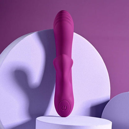 Playboy Pleasure BITTY BUNNY - Purple 14.7 cm USB Rechargeable Rabbit Vibrator - PB-RS-4288-2