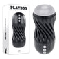 Playboy Pleasure SOLO - USB Rechargeable Vibrating and Sucking Stroker - PB-RS-8249-2