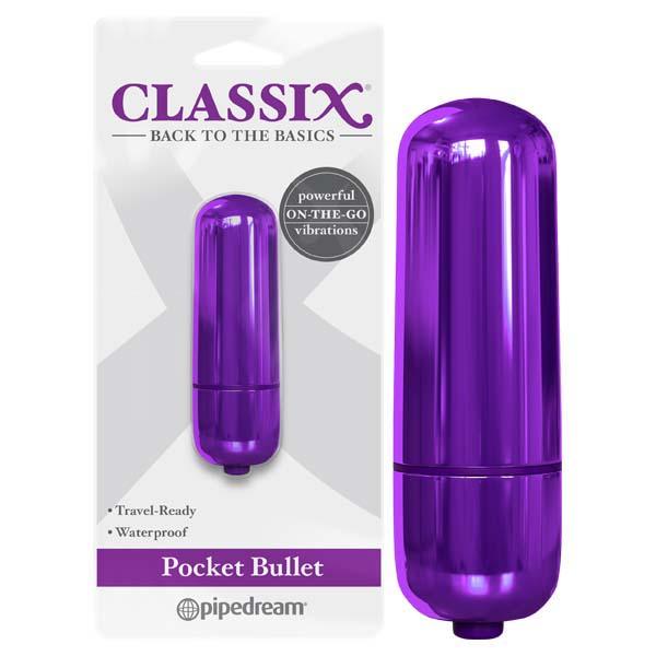 Classix Pocket Bullet - Metallic Purple 5.6 cm Bullet - PD1960-12