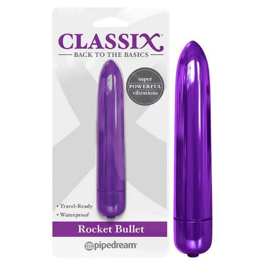 Classix Rocket Bullet - Metallic Purple 8.9 cm Bullet - PD1961-12