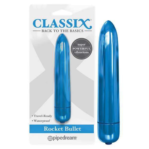 Classix Rocket Bullet - Metallic Blue 8.9 cm Bullet - PD1961-14