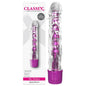 Classix Mr Twister - Metallic Pink 16.5 cm (6'') Vibrator with Clear Sleeve - PD1977-11