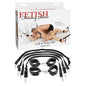 Fetish Fantasy Series Cuff & Tether Set - Black Restraints - PD2151-23